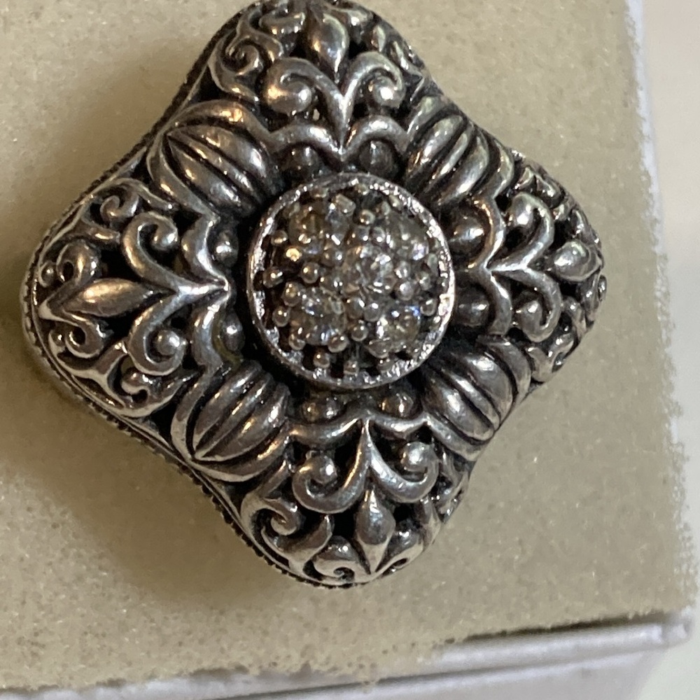 925 Ross-Simons diamond ring.